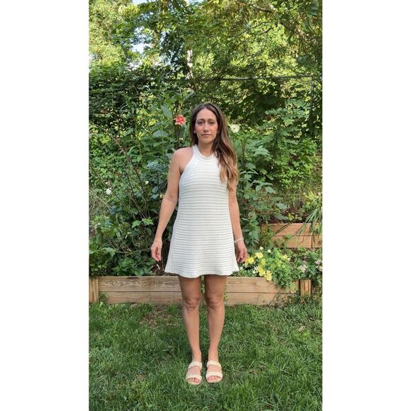 SUNDAY HONEY ORIGINAL — REWORKED COTTON KNIT MINI DRESS - Picture 6 of 9